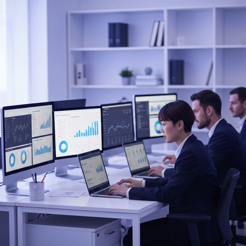 Panel de control de Prisma For Business mostrando estadísticas empresariales